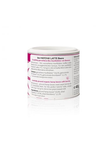 Bio HATCHA® Latte Beere