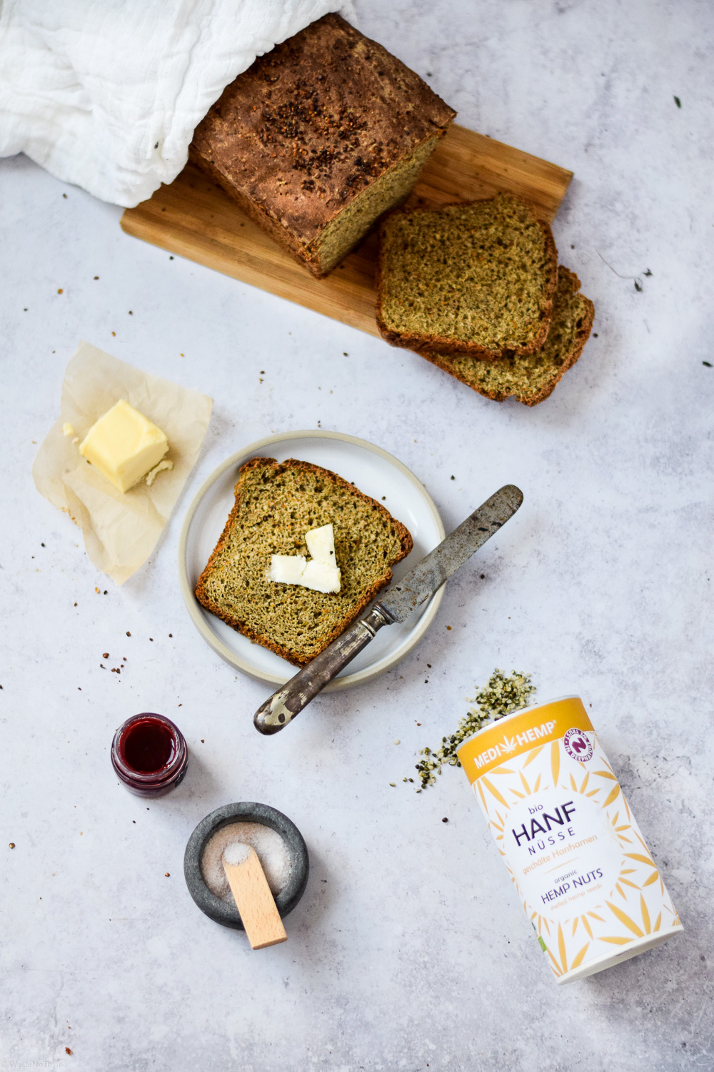 Hanfnussbrot